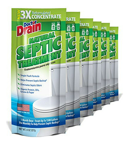 Tratamiento Septico - Doctor Drain Natural Septic Treatment,