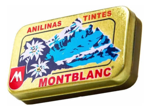 Anilinas Montblanc® Cajita Dorada Negro
