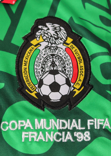Jersey Selección De México Local Mundial 1998