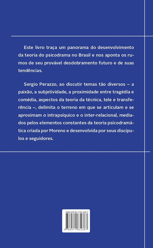 Ainda e sempre psicodrama, de Perazzo, Sergio. Editorial Editora Ágora, capa mole em português, 2019