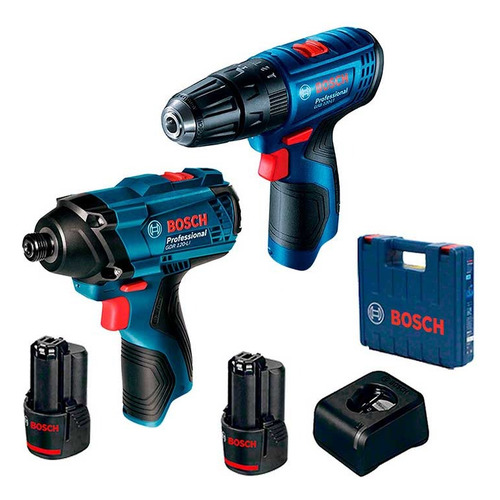 Kit Bosch Rotomartillo Gsb120-li Y Llave Impactogdr120-li12v