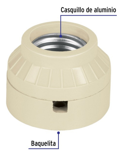 Socket Para Foco Portalampara E26 Tipo Anuncio 4a 46517