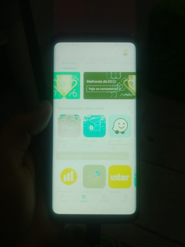 Galaxy S9 Plus G9650 128gb (tela Esverdeada)leia A Descrição