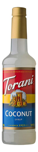 Jarabe Torani Coco Coconut Syrup Formula Original 750ml