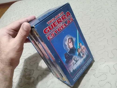 Box Guerra Nas Estrelas Vhs Masterizado Trilog + Ed Especial