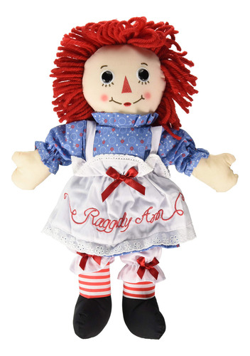 Muñeca Aurora World Raggedy Ann Y Raggedy Andy 40 Cm