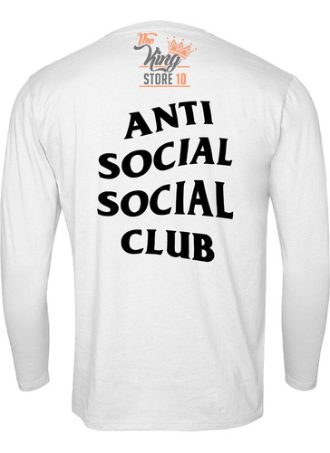 Polera Manga Larga, Anti Social Social Club / The King Store