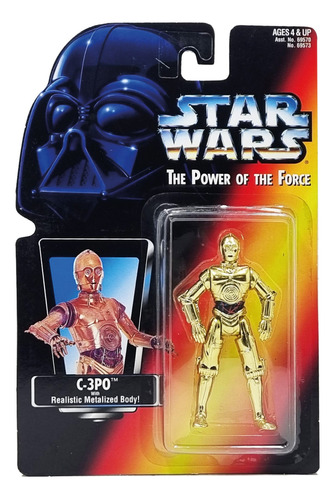 Kenner - Power Of The Force - Red Card - Star Wars - C-3po