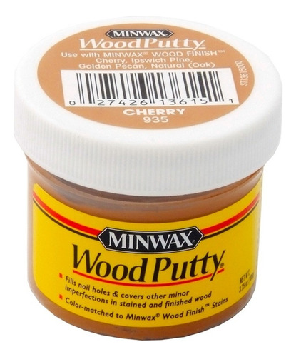 Minwax Wood Putty Masilla Cereza 106g