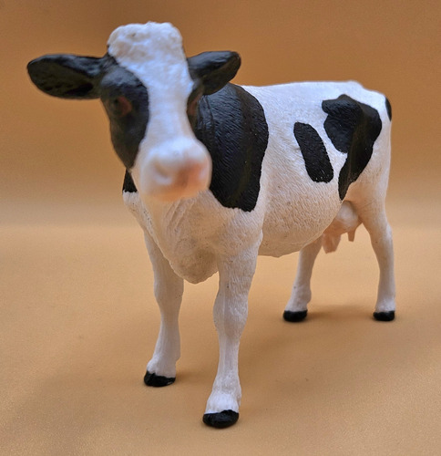 Figura Vaca Frison 10juguete Plástico Regalo Colección Niño