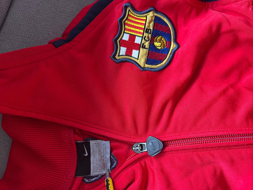 Nike Campera Barcelona Roja Médium Barça (Usado)