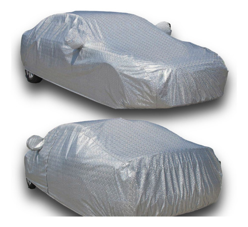 Cubierta Funda Protector Impermeable Para Coche Y Camioneta Color Gris
