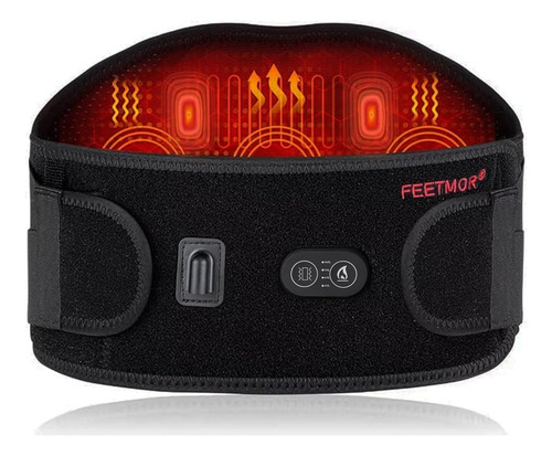 Cinturón Calefactor Inalámbrico Marca Modelo Almohadilla Tér Color