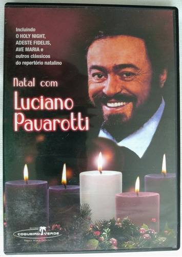 Dvd Natal Com Luciano Pavarotti Original