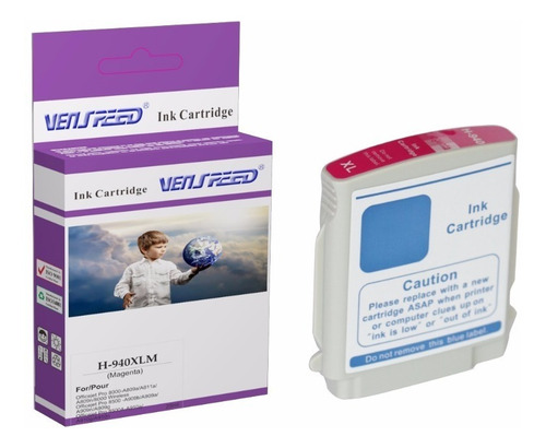 Cartucho Compatible Hp 940 Xl Negro Cian Magenta Amarillo
