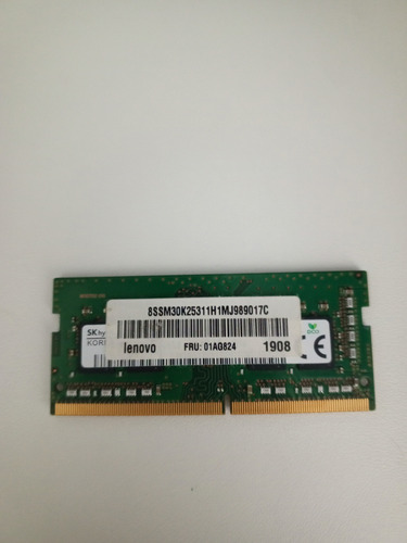 Memoria Ddr4 De 8 Gb (Usado)