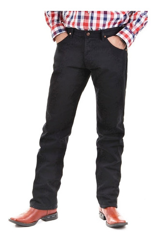 Calça Wrangler Masculina Preta 13mwewk