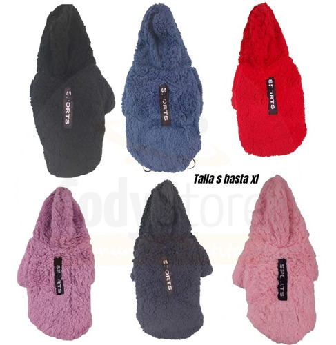 Polerones Con Chiporro Ropa Para Mascotas + Tipo Corderito 