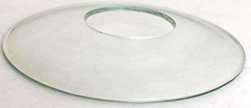 Juego De 2 Bobeche De Vidrio Liso Para Candelabros