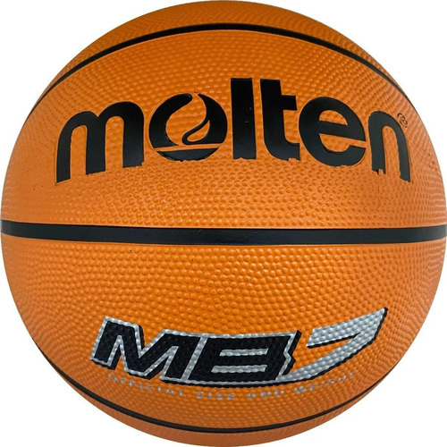 Balón De Baloncesto Molten 8 Paneles Mb7 Or #7 Naranja  