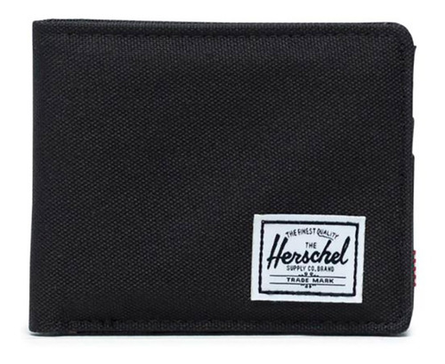 Imagen 1 de 3 de Billetera Herschel Roy black poliéster 600d
