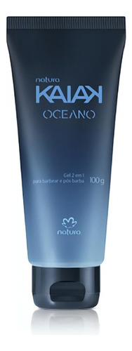 Gel 2 En 1 Para Barbear Y Pos Barba Kaiak Oceano Natura 100g