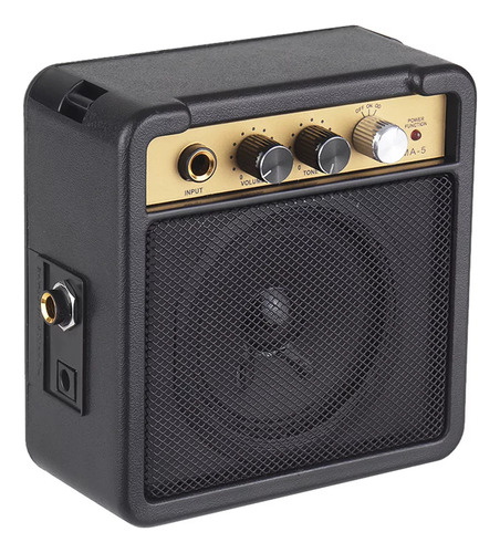 Mini Altavoz Amplificador Guitarra 5 W Con Entrada 