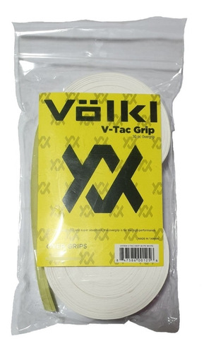 Cubre Grip Overgrip Volkl V-tac Blanco Pack X 30 Unidades +c