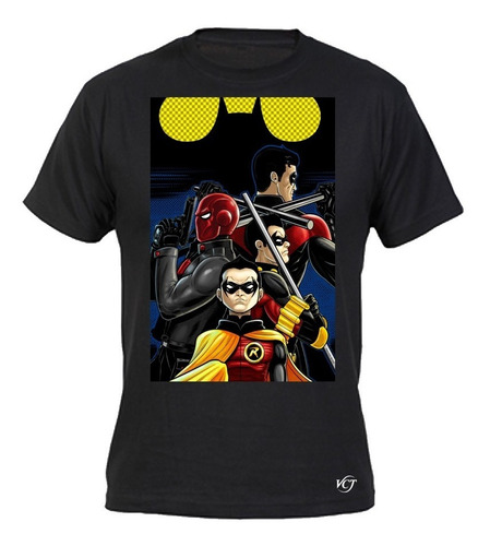 Polera Robin Versiones Serie Batman