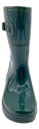 Bota De Agua Mujer Verde Zb042