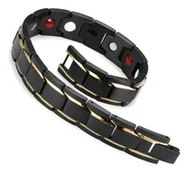 Comprar Elegante Pulsera Biomagnetica Hombre Germanio Imán Iones Fir