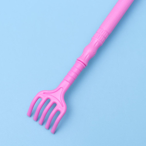 Práctica Pinza De Masaje Rosa Para Colgar En Forma De Cuerno