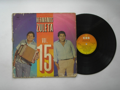 Hermanos Zuleta Volumen 15 Lp Vinilo Edicion Colombia 1981 (Usado)