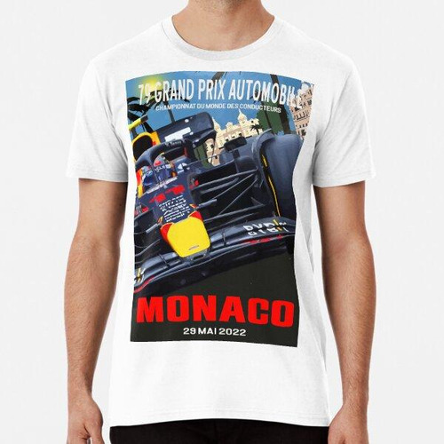 Remera 79 Gran Premio Automóvil Mónaco Gp 2022 - Sergio Pére