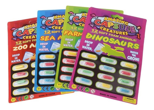 . . 4 Cápsulas Mágicas De Crecimiento For Bebés, Juguetes