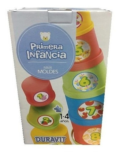 Imagen 3 de 4 de Duravit Maxi Moldes 8 Piezas 657 E. Full