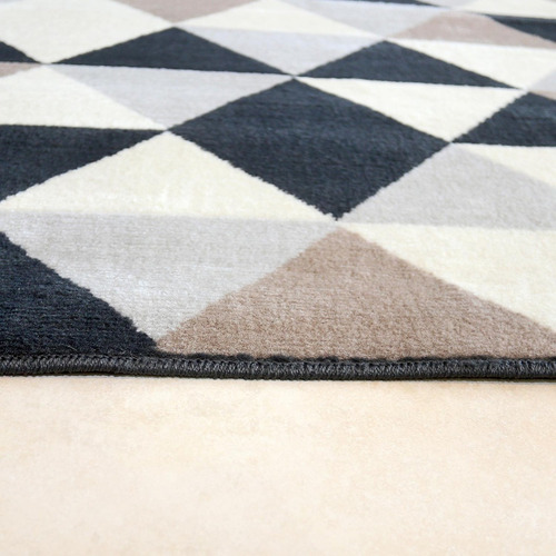 Imagen 4 de 6 de Alfombra Carpeta 200x250 Moderno Living Comedor Triangulos