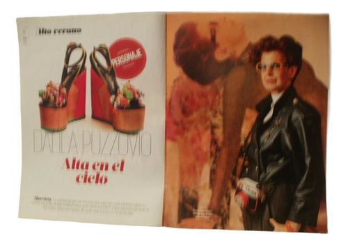 Recorte Clipping Dalila Puzzovio 4 Pag Diseño Zona Caballito (Usado)