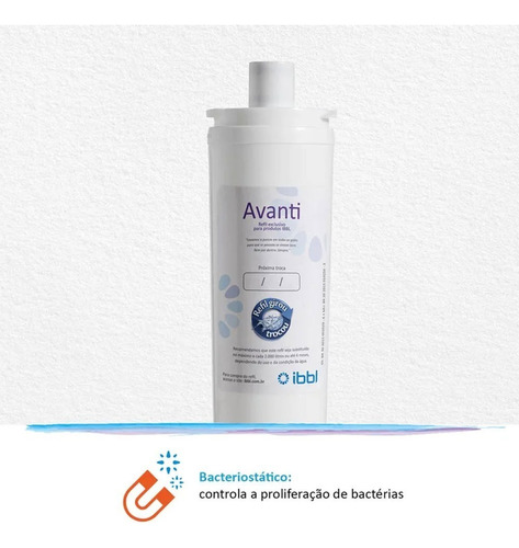 Refil Filtro Ibbl Avanti P/ Purificador Mio E Vivax Original