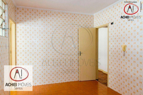 Imagem 11 de 28 de Apartamento Com 3 Dormitórios, Dependência Completa, Vaga Demarcada À Venda, 93 M² Por R$ 520.000 - Gonzaga - Santos/sp - Ap10663