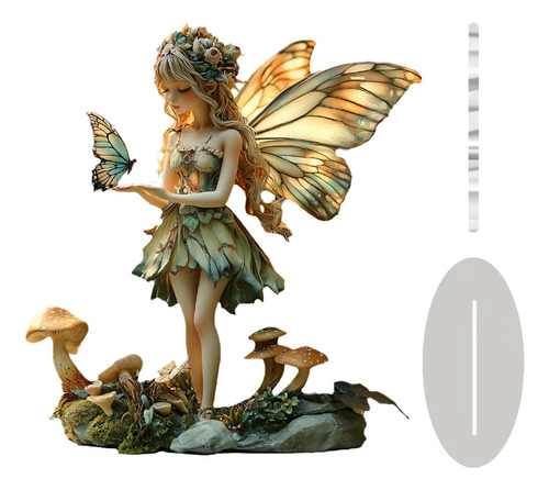 Adorno De Mesa De De Mariposa, Regalo De Exhibición 2d,