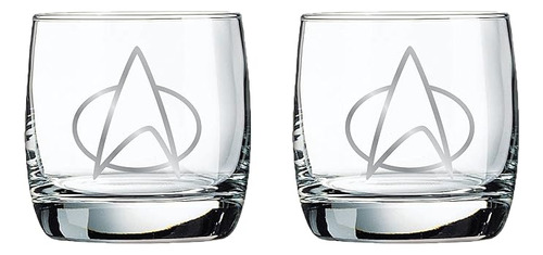 Star Trek The Next Generation Vasos Whisky Coleccionables Ju