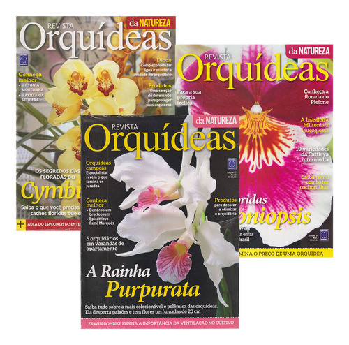 3 Revista Orquídeas Da Natureza Cultivo Variedades Espécies