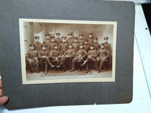 Foto Antigua Militar Primer 1914