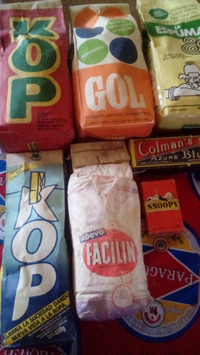 Lote De 7 Jabones En Polvo Llenos Gol Kop La Espuma