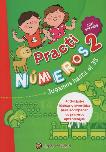 Libro Numeros 2 - Practi Numeros - Jugamos Hasta El 35 Con S