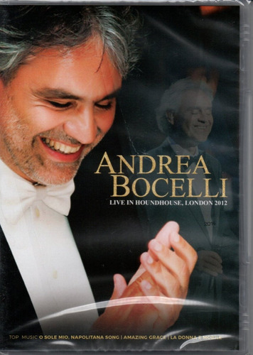 Dvd Andrea Bocelli Live In Roundhouse London 2012
