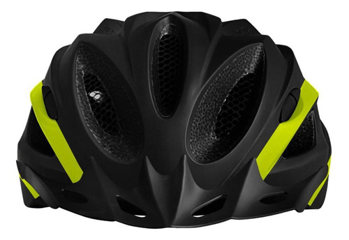 Capacete Ciclista Bike Highone Win Com Vista Led Pr/neon M