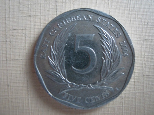 East Caribbean States 5 Cent Km 36