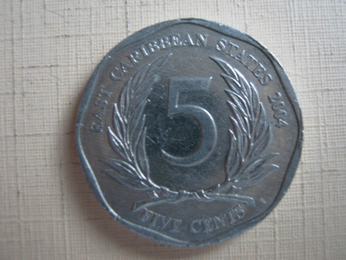East Caribbean States 5 Cent  Km 36